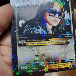 Billie eilish star holo pokemon card